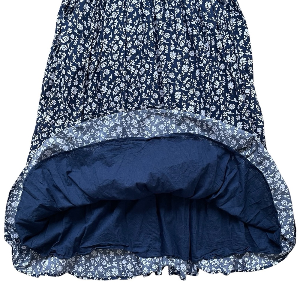 *NWOT* J. Crew Printed Smocked Tiered Midi/Maxi Dress - Picture 10 of 16